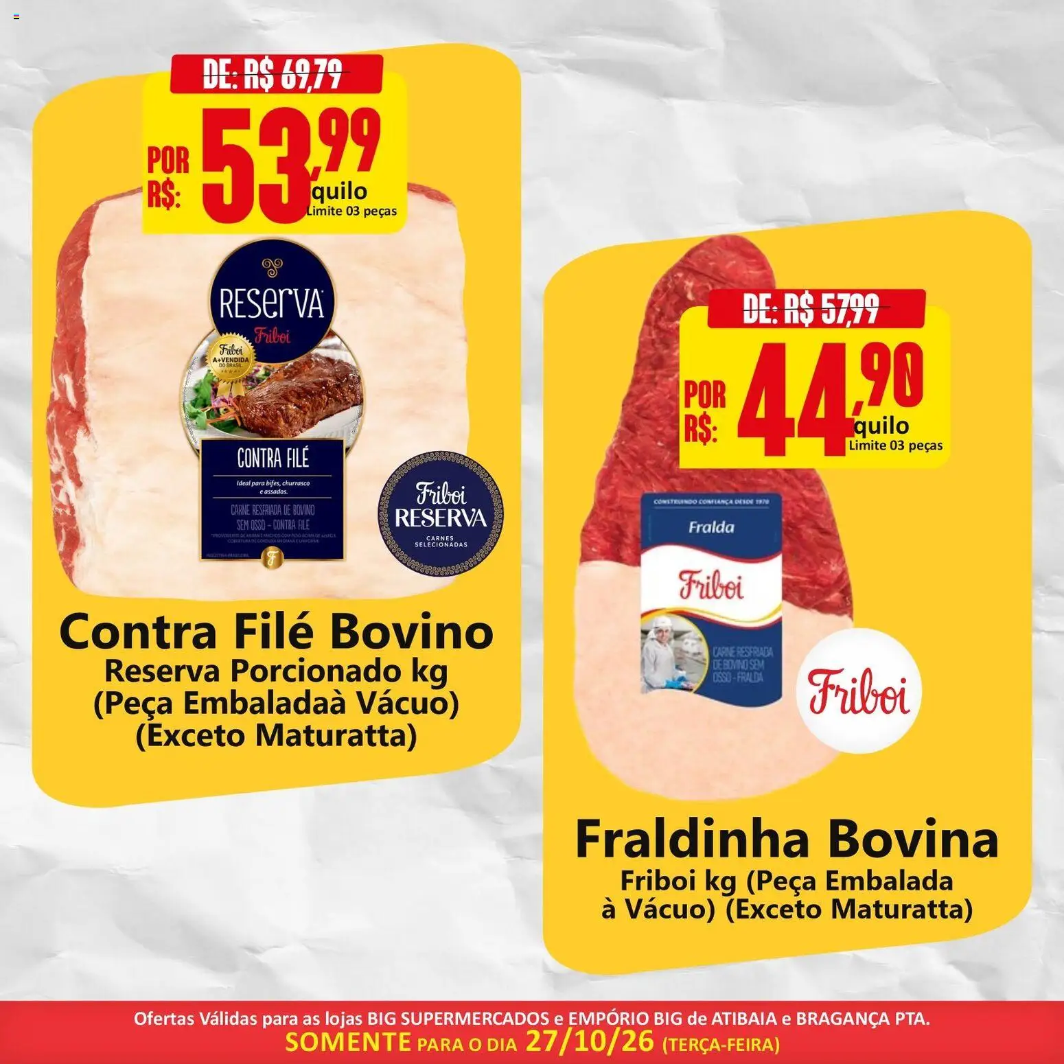 Big Supermercados Folheto - válido de 27/10/2026 | Página: 3