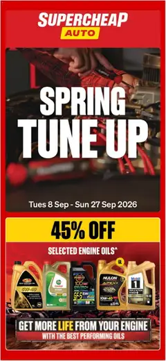 Preview of Supercheap Auto catalogue - valid from 08/09/2026