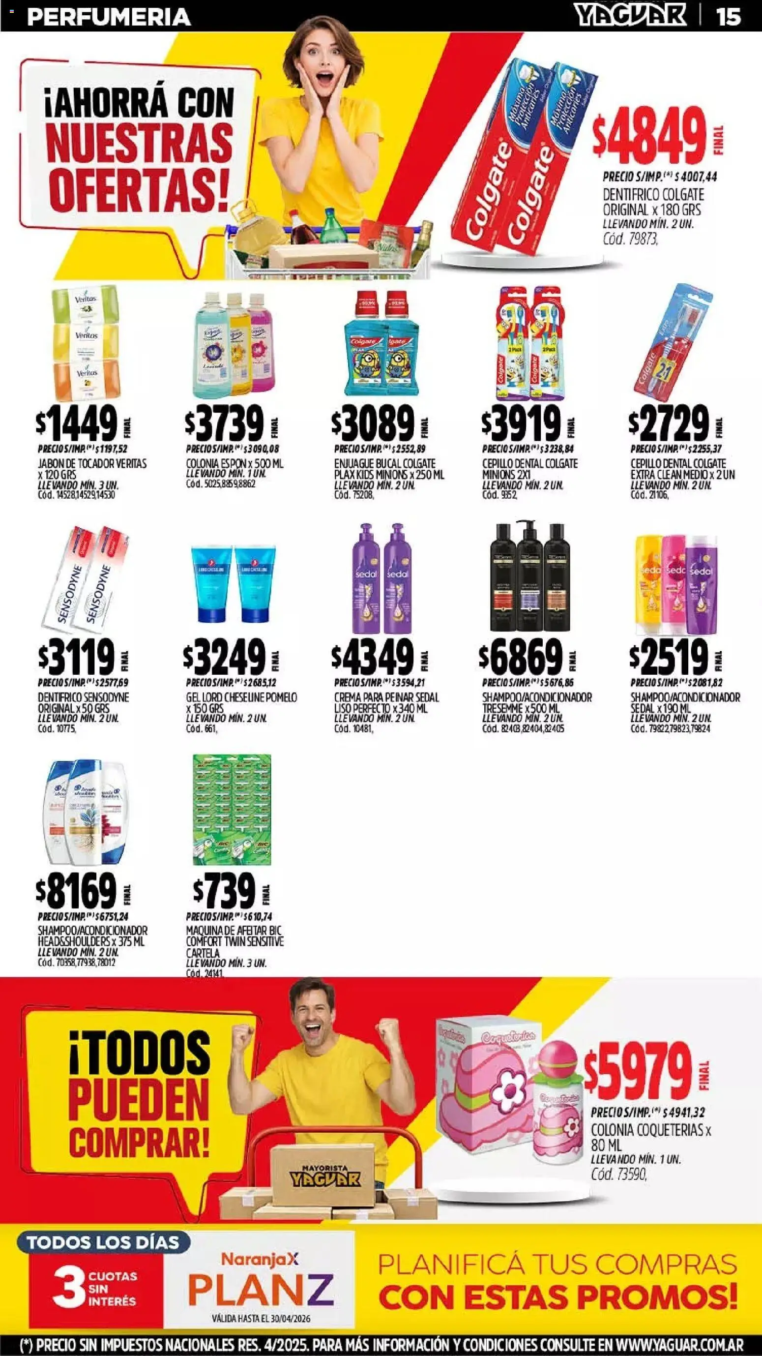 Yaguar - Oferta Semanal Chaco │ válido desde el 04.05.2026 | Página: 15