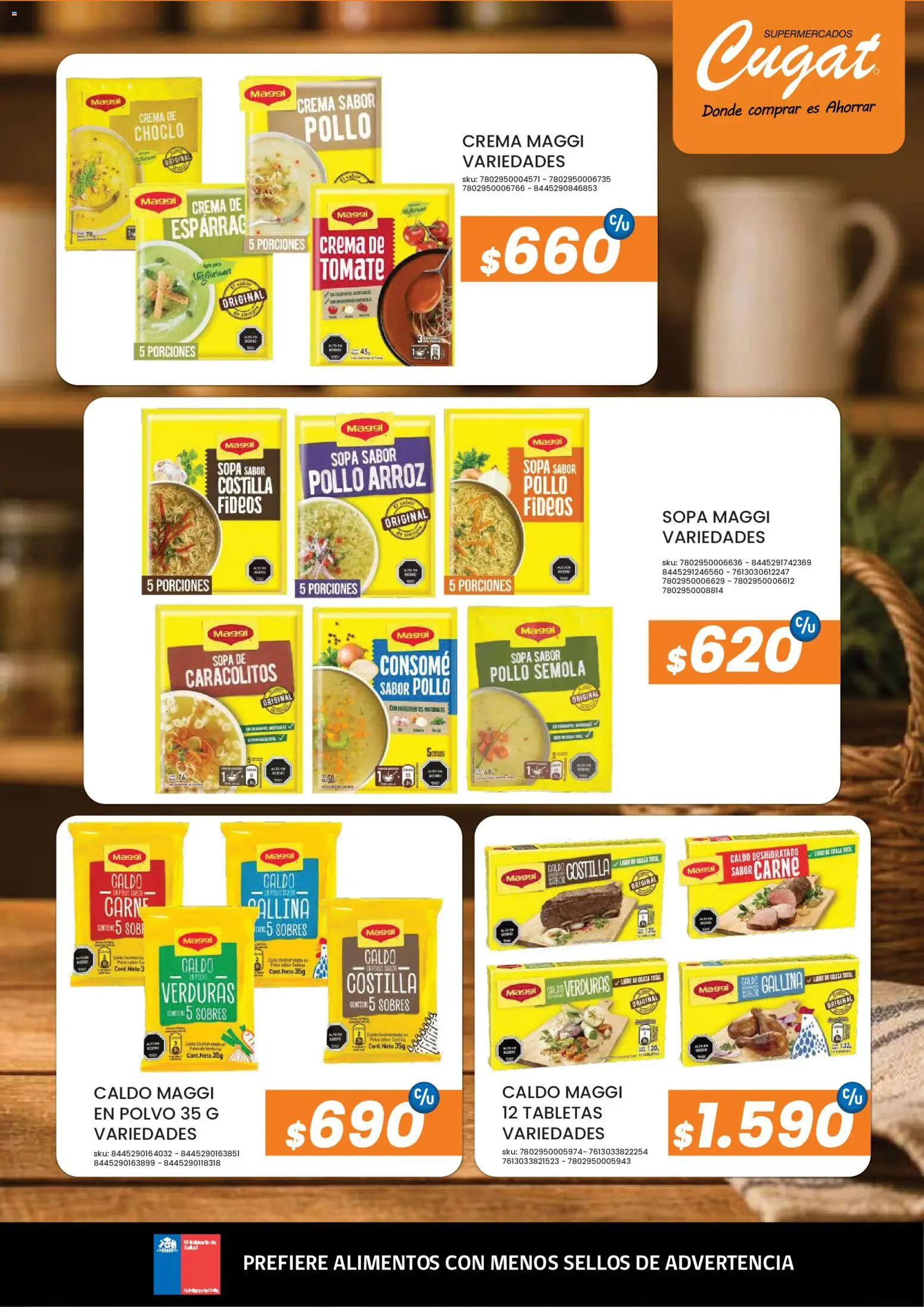 Cugat Ofertas  │ válido desde el 15.05.2026 | Página: 3 | Productos: Tomate, Pollo, Arroz, Pera