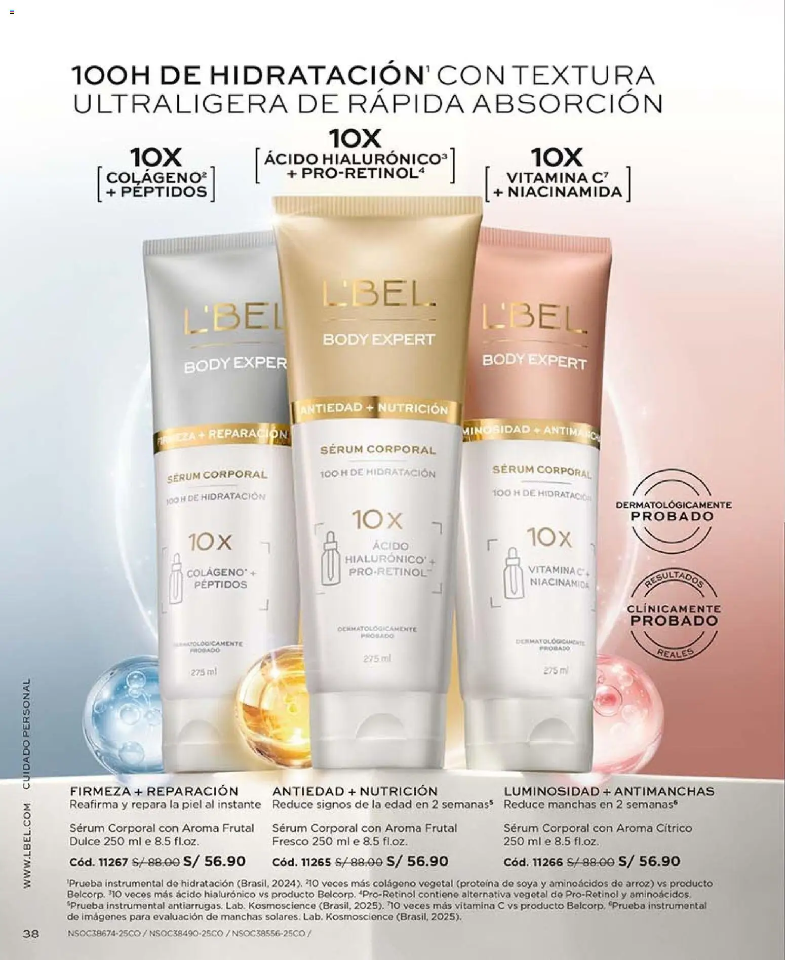 Catálogo L'Bel válido desde 03/10/2026 | Página: 38 | Productos: Arroz, Proteína