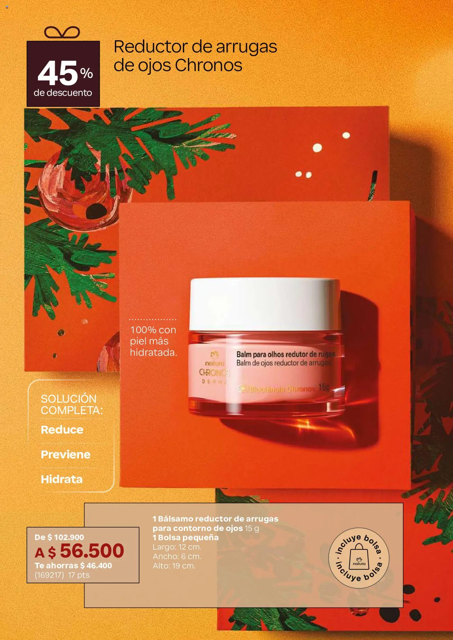 Natura revista - valida desde el 23/09/2026 | Página: 56 | Productos: Té, Bolsa, Contorno, Contorno de ojos