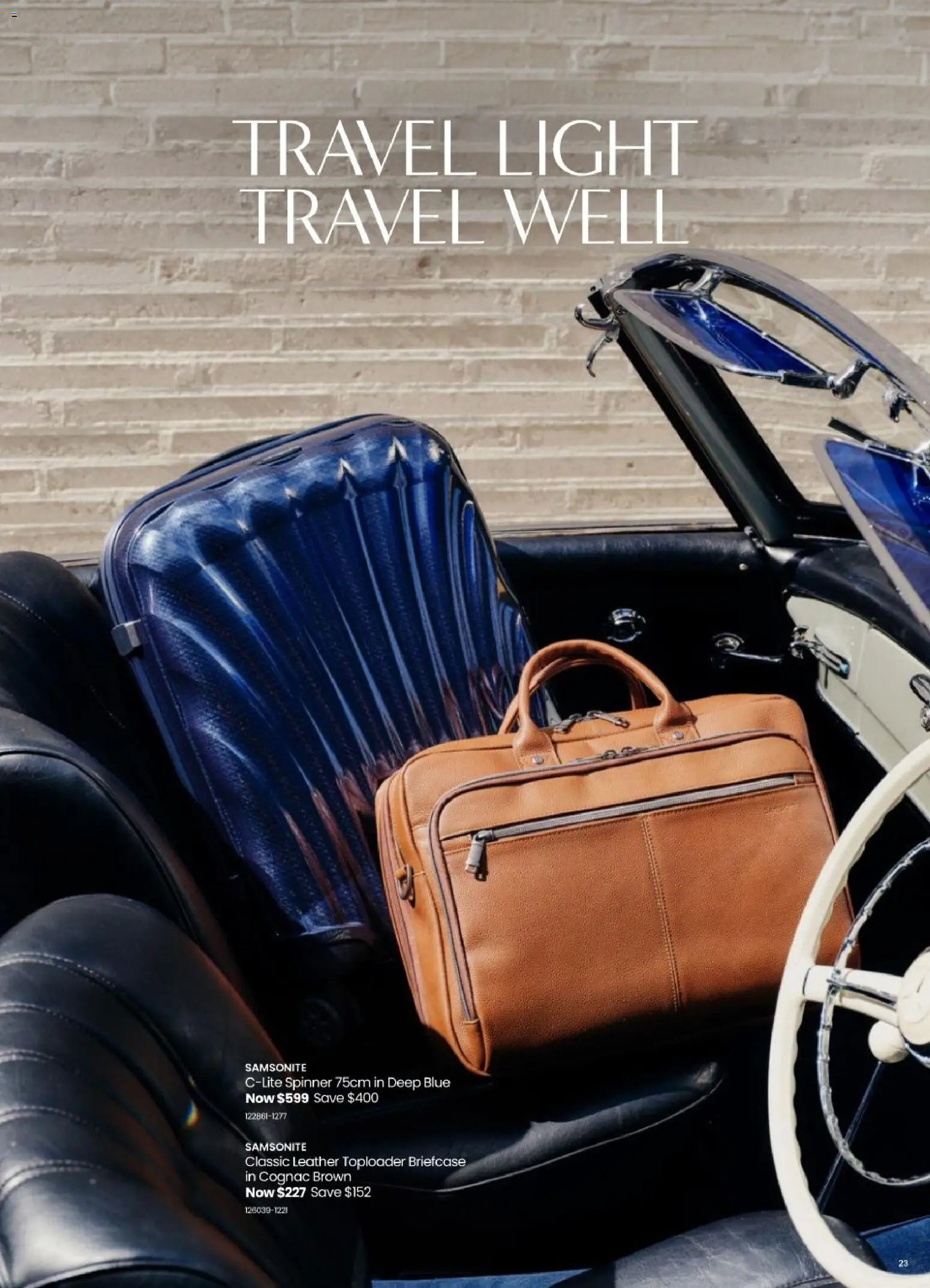 Myer catalogue - valid from 05.05.2026 | Page: 23 | Products: Briefcase, Light