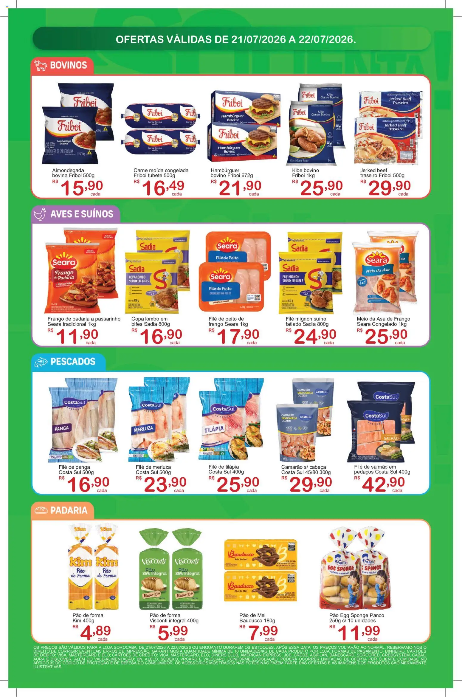 GIGA Atacado Folheto - válido de 21/07/2026 | Página: 2 | Produtos: Asa de frango, Copa, Frango, Carne moída