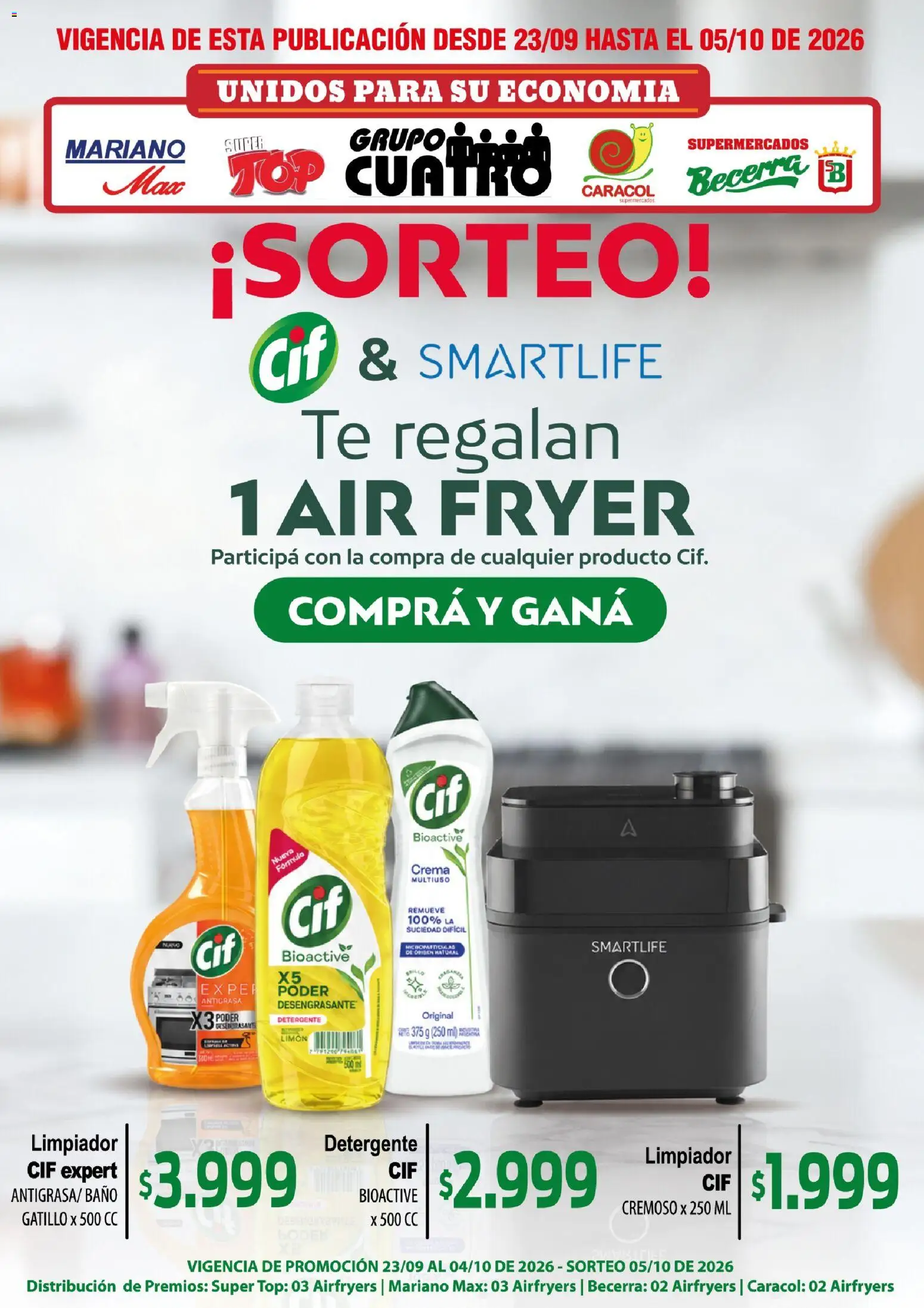 Mariano Max - Catálogo │ válido desde el 23/09/2026 | Página: 10 | Productos: Top, Detergente, Limón, Limpiador