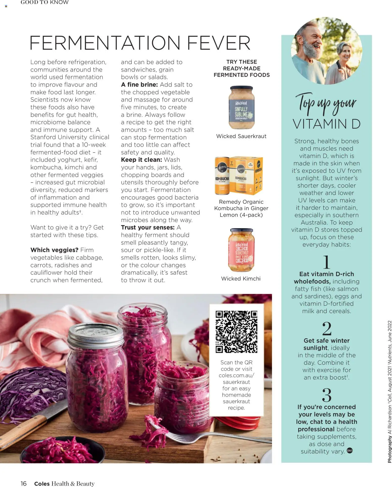 Coles catalogue - valid from 01/07/2026 | Page: 16 | Products: Ginger, Utensils, Safe, Vitamin