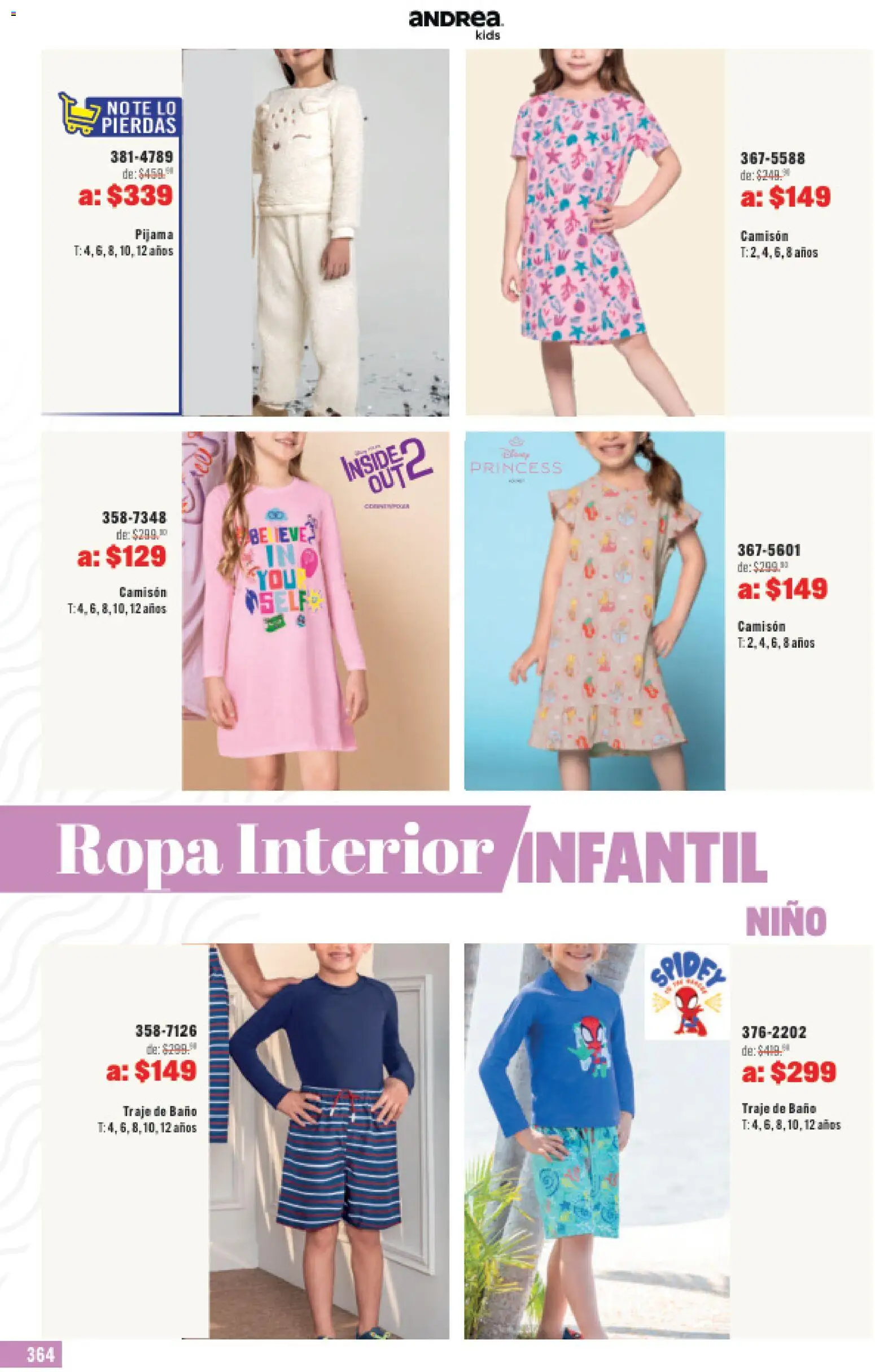 Nuevas ofertas de Andrea válidas en toda la República Mexicana desde el 31.05.2026. ¡Encuentra las mejores ofertas en Andrea catálogo Outlet! | Página: 364