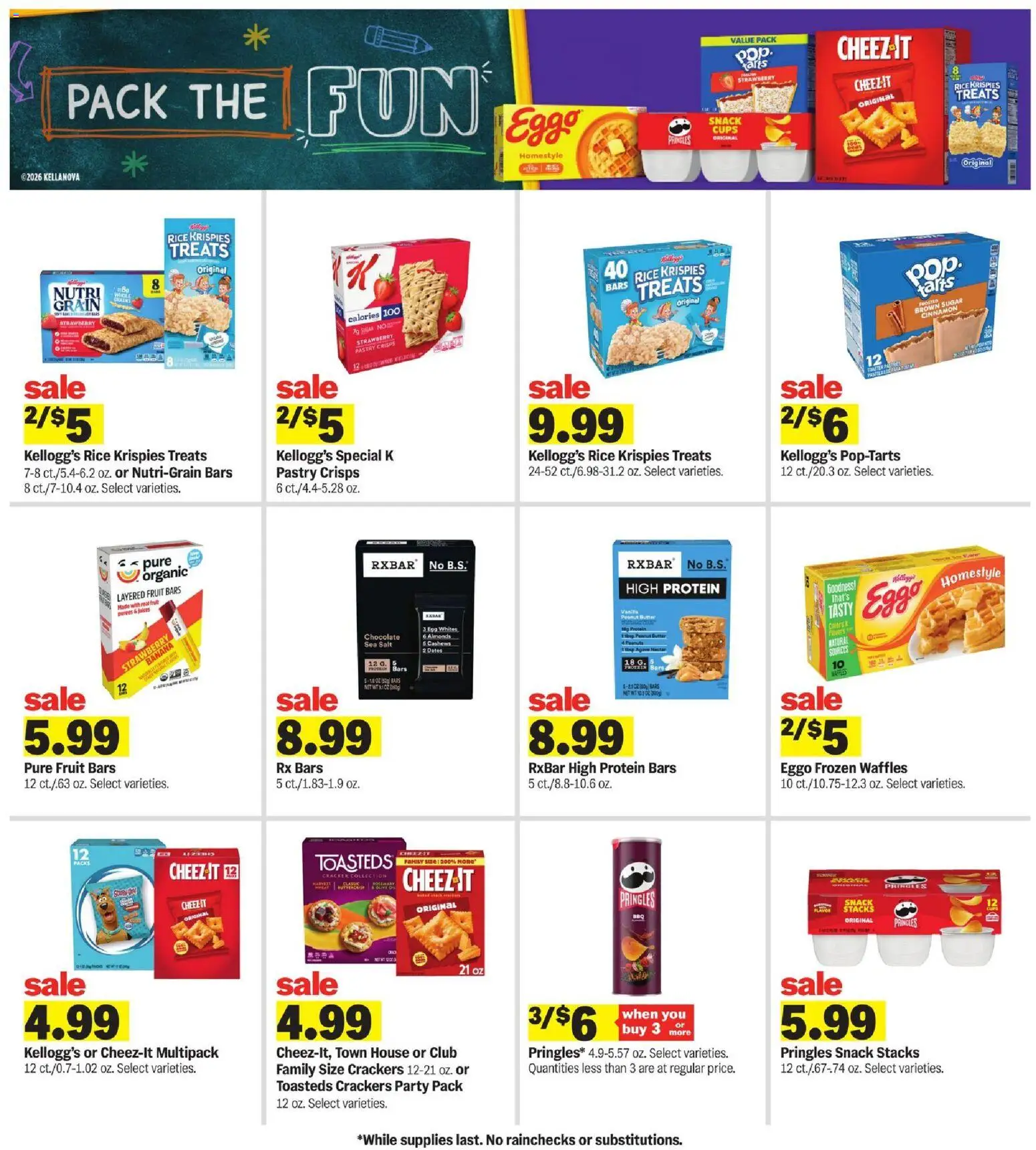 Meijer Weekly Ad - valid from 07/22/2026 | Page: 36 | Products: Butter, Rice, Salt, Sugar