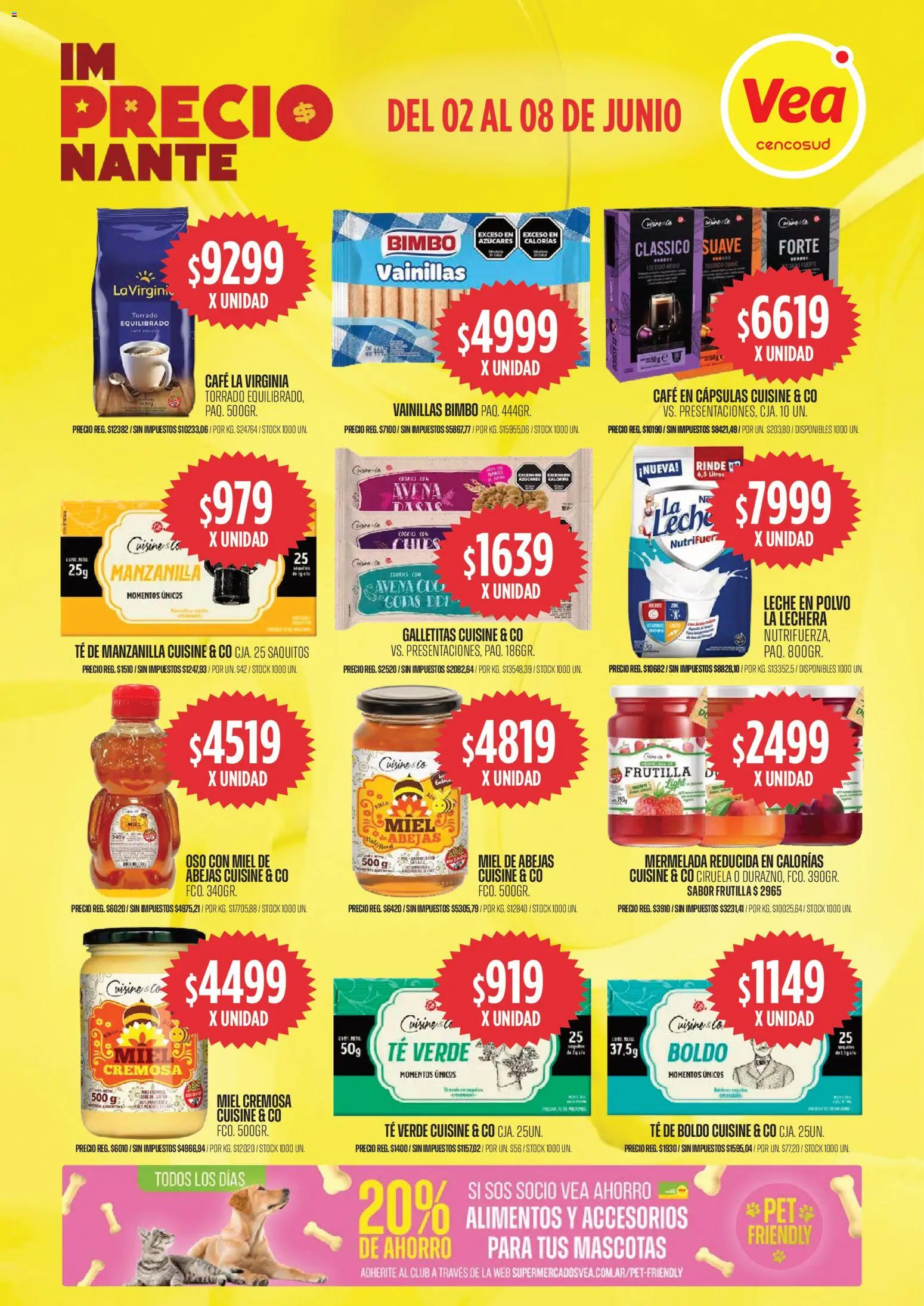 Vea - Oferta imPRECIOnante │ válido desde el 02.06.2026 | Página: 3 | Productos: Leche en polvo, Polvo, Leche, Mermelada