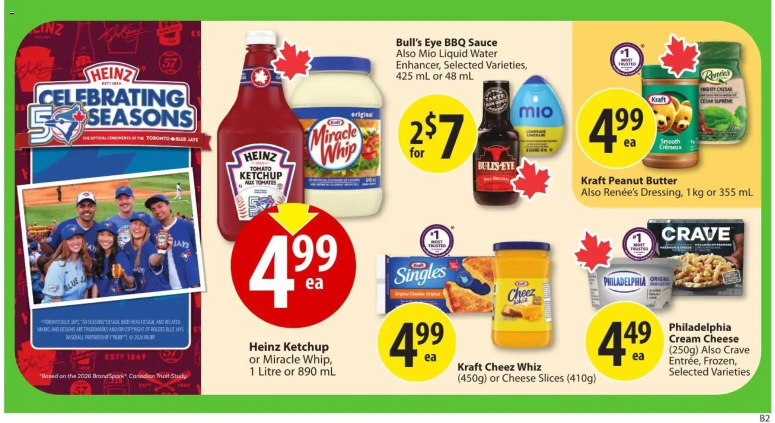 Save on foods flyer valid from Jul 30, 2026 | Page: 19 | Products: Ketchup, Cream, Butter, Cheese