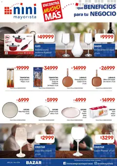 Vista previa NINI Mayorista catálogo válido desde el 07/09/2026 | Página: 46 | Productos: Cocina, Bifera, Batería, Postre