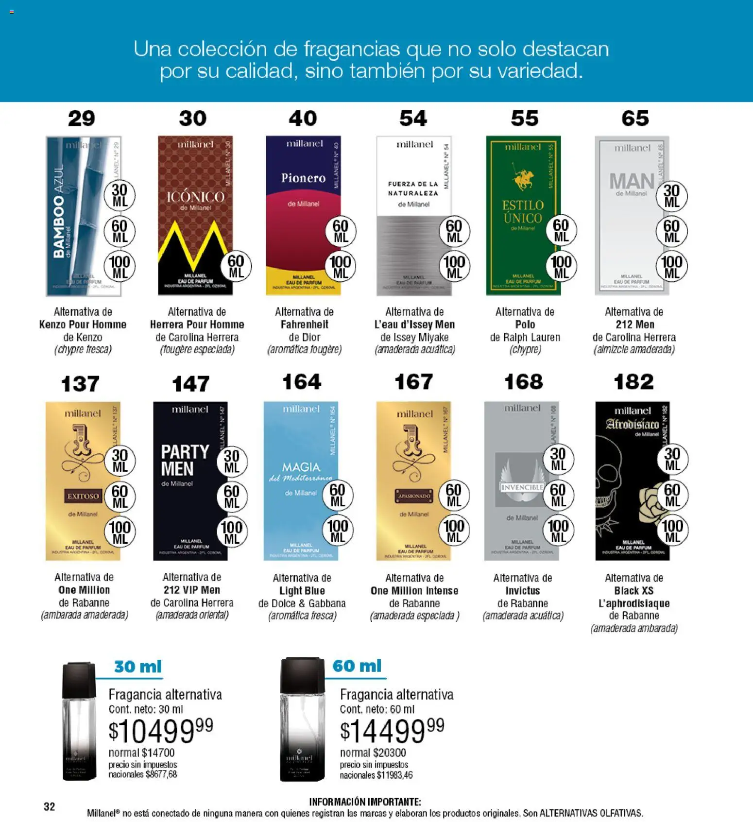 Millanel - Catálogo │ válido desde el 25.05.2026 | Página: 32 | Productos: Fragancia