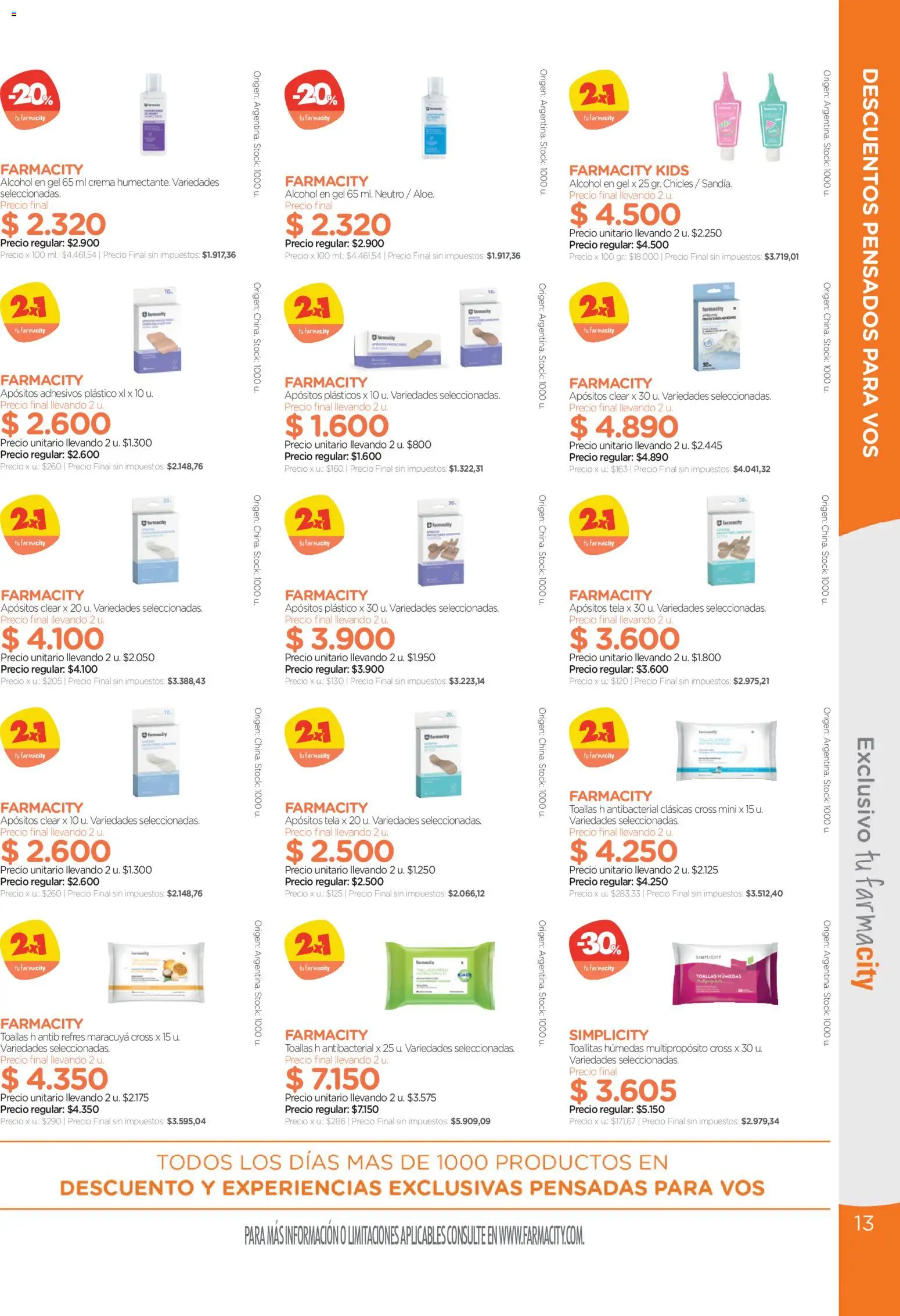 Farmacity catálogo │ válido desde el 22/10/2026 | Página: 13
