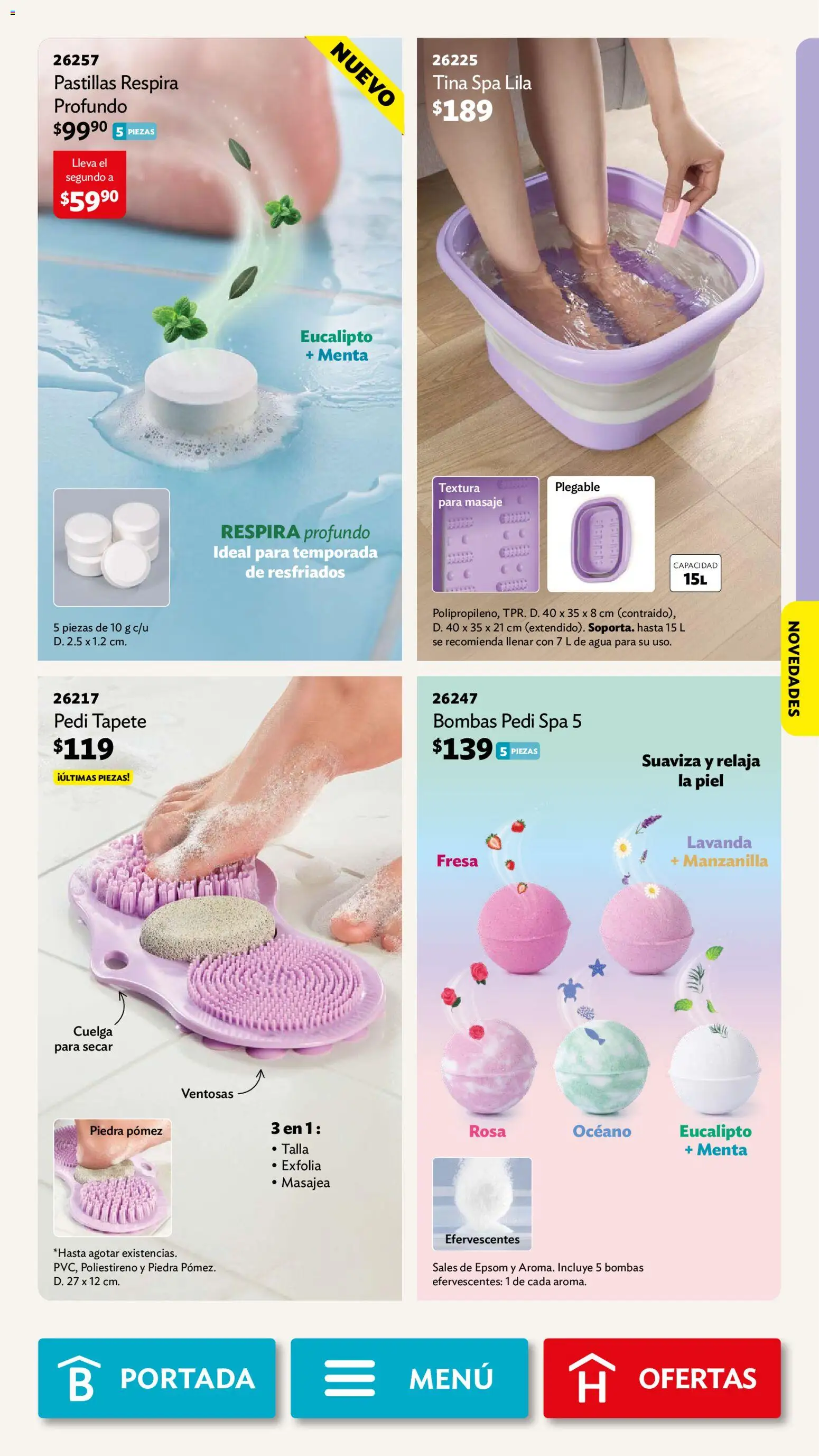 Nuevas ofertas de Betterware válidas en toda la República Mexicana desde el 02/11/2026. ¡Encuentra las mejores ofertas en Betterware campaña 11 2026! | Página: 75
