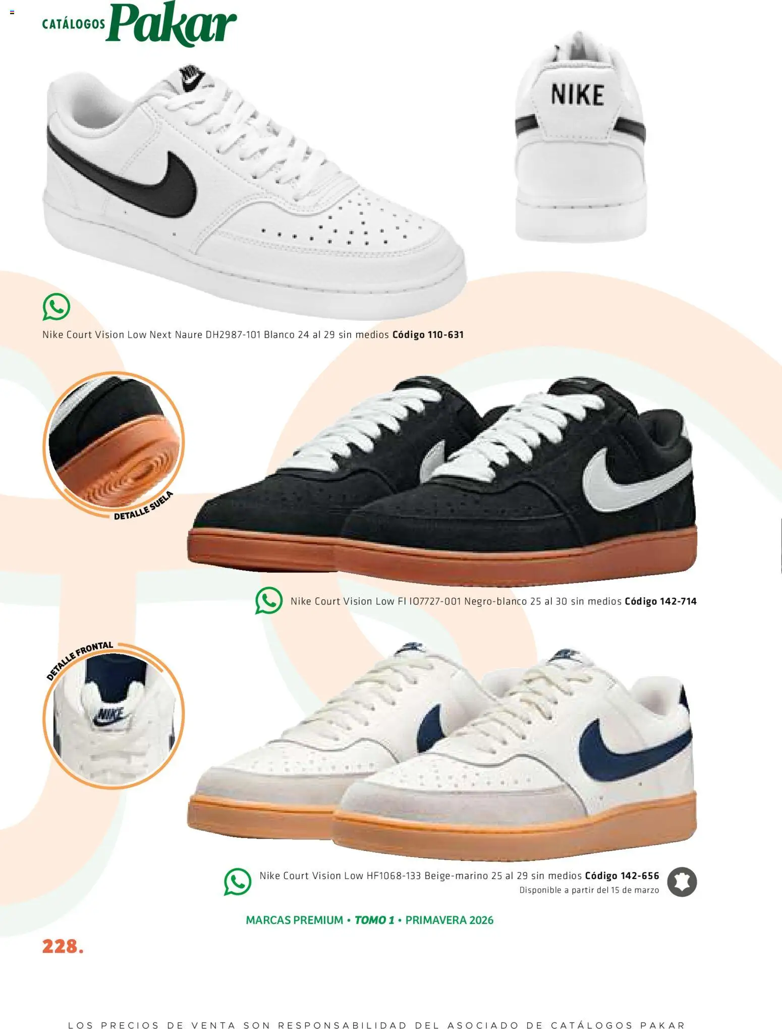 Nuevas ofertas de SC Pakar válidas en toda la República Mexicana desde el 27/02/2026. ¡Encuentra las mejores ofertas en SC Pakar catálogo Premium Men Tomo 1! | Página: 228