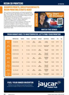 Preview of Jaycar Engineering & Scientific Catalogue 2025/2026  - valid from 09.07.2025 | Page: 42