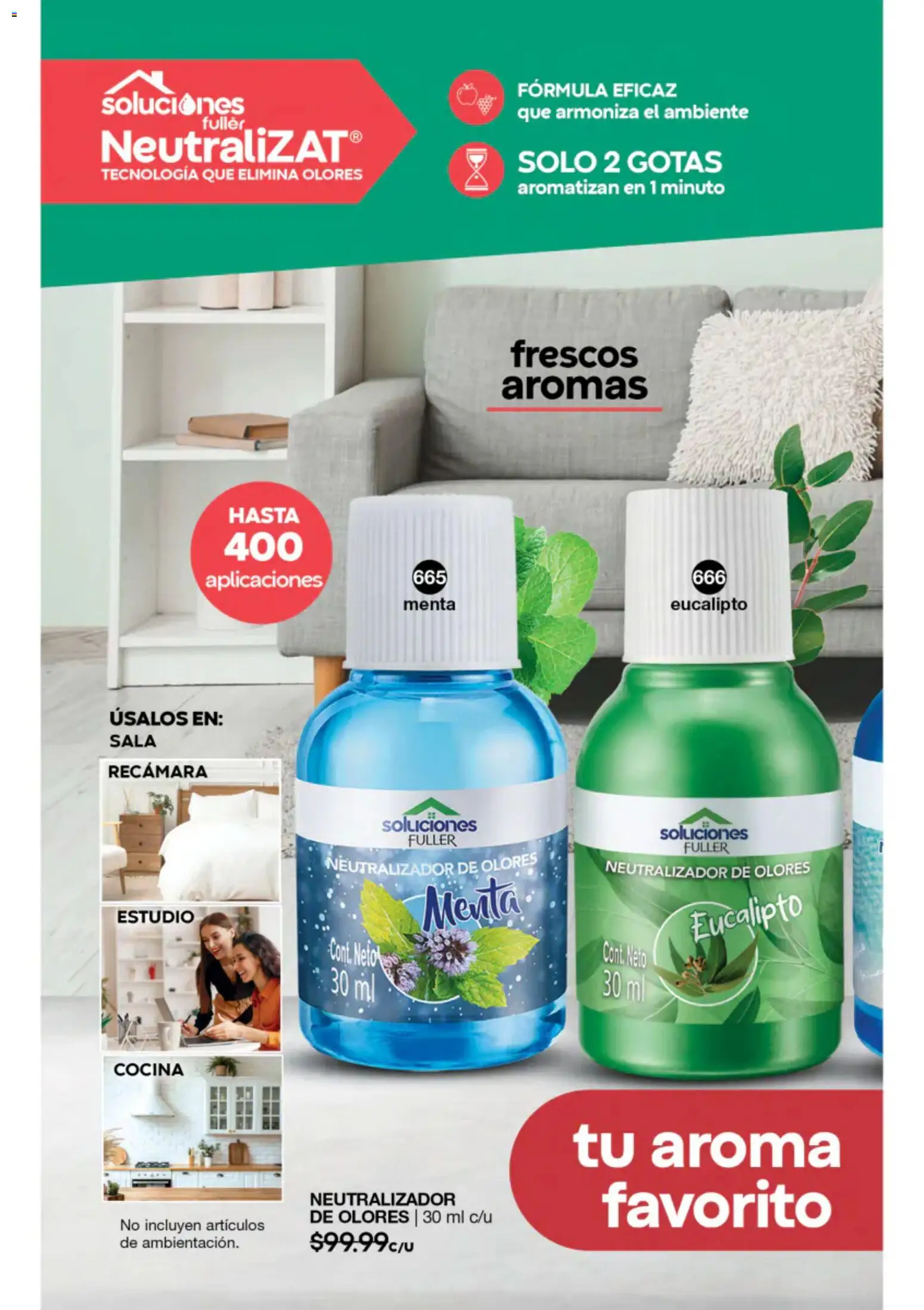 Nuevas ofertas de Fuller válidas en toda la República Mexicana desde el 22/07/2026. ¡Encuentra las mejores ofertas en Fuller campaña 8 2026! | Página: 146 | Productos: Cocina, Sala