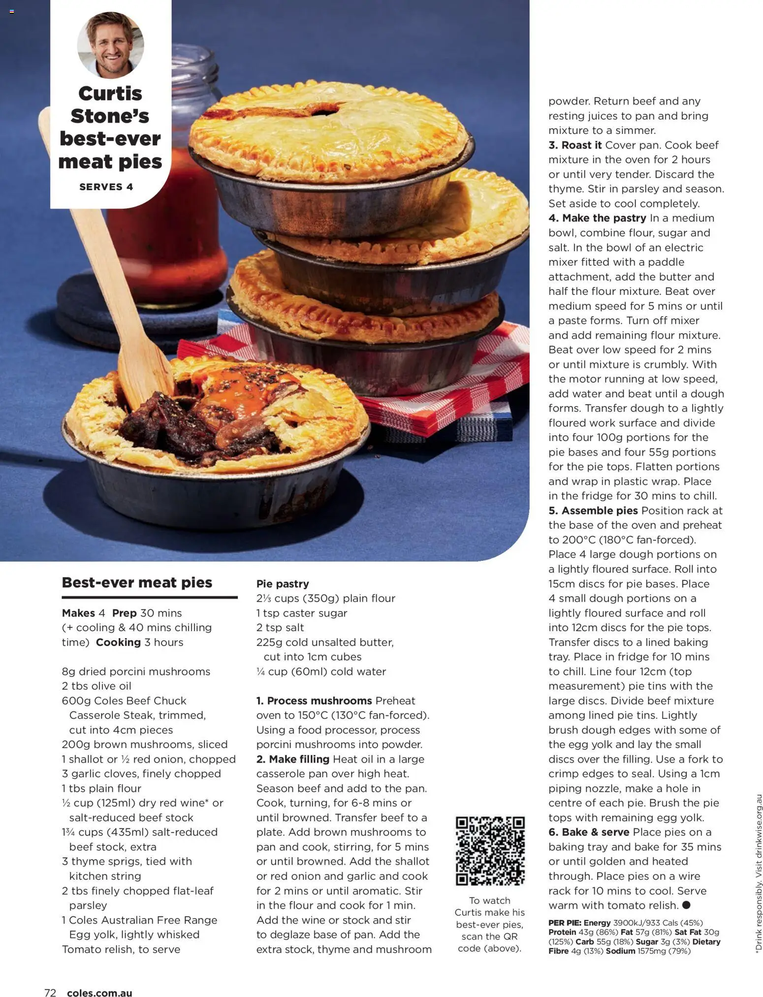 Coles catalogue - valid from 01/09/2026 | Page: 72 | Products: Wine, Tomato, Pies, Fridge