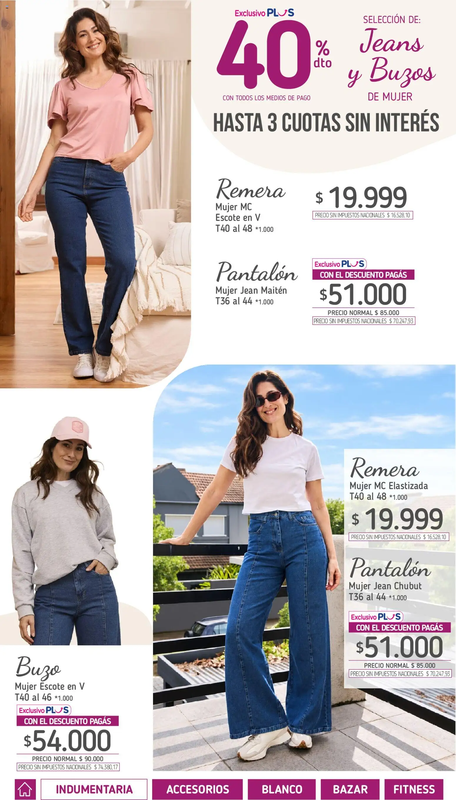 La Anonima - Especial Madre │ válido desde el 01/10/2026 | Página: 2 | Productos: Remera, Buzo, Jean