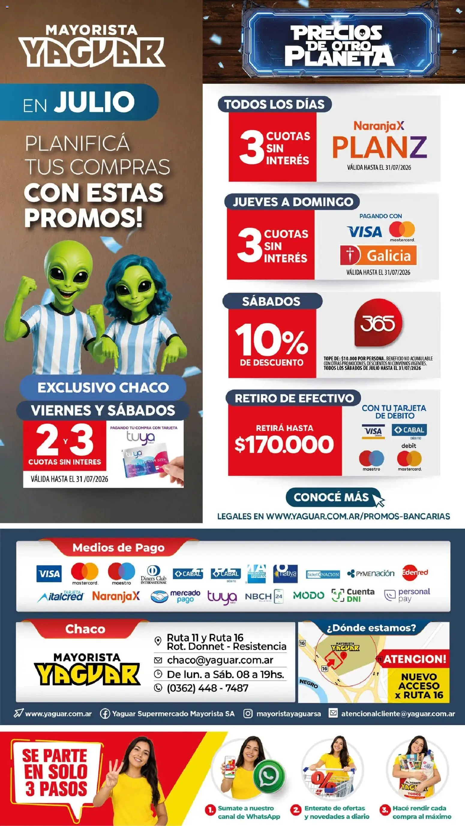 Yaguar - Oferta Semanal Chaco │ válido desde el 29/06/2026 | Página: 17