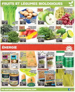 Preview of Pa Supermarché - nature Flyer from shop Pa Supermarché valid from Jul 8, 2026 | Page: 4 | Products: Rice, Nuts, Butter, Apples