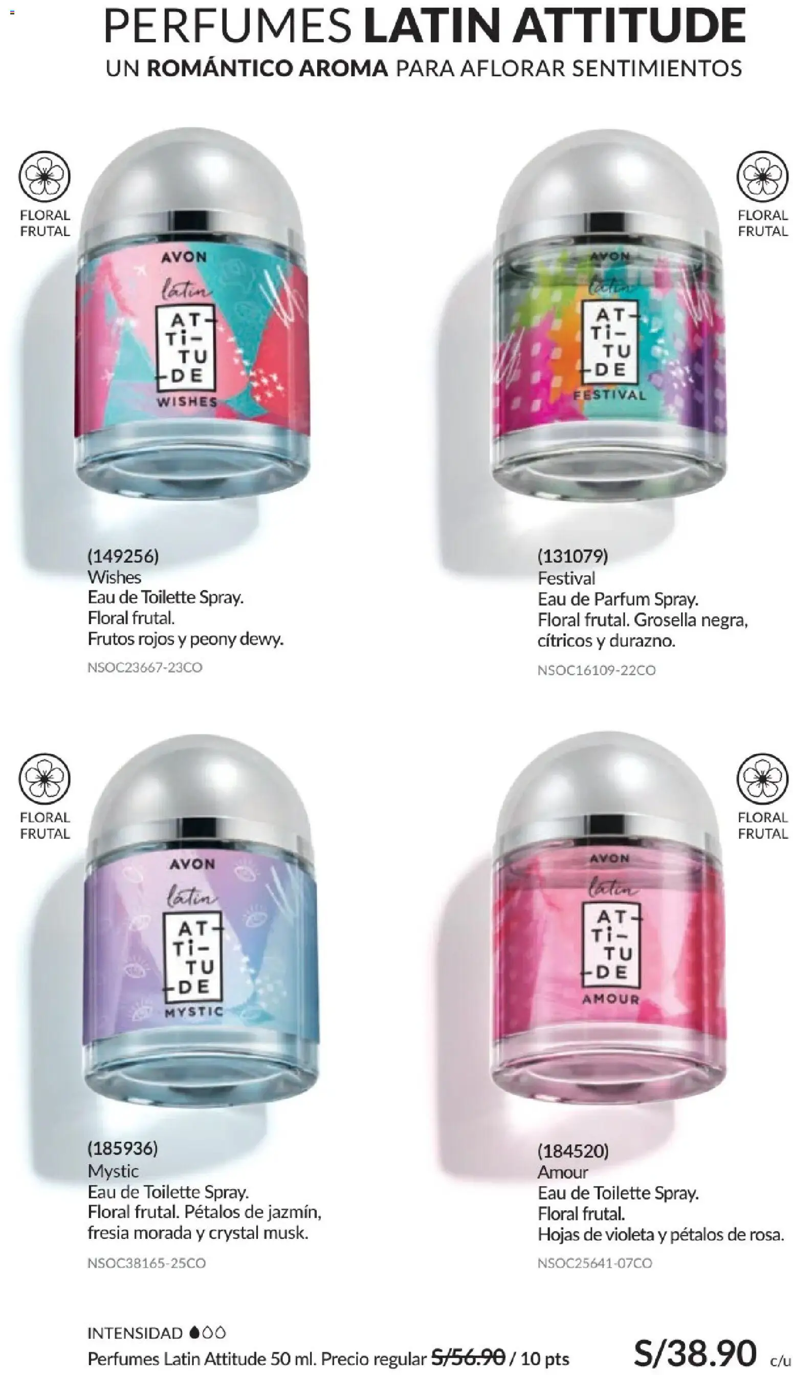 Catálogo Avon válido desde 01/07/2026 | Página: 94 | Productos: EAU de Toilette