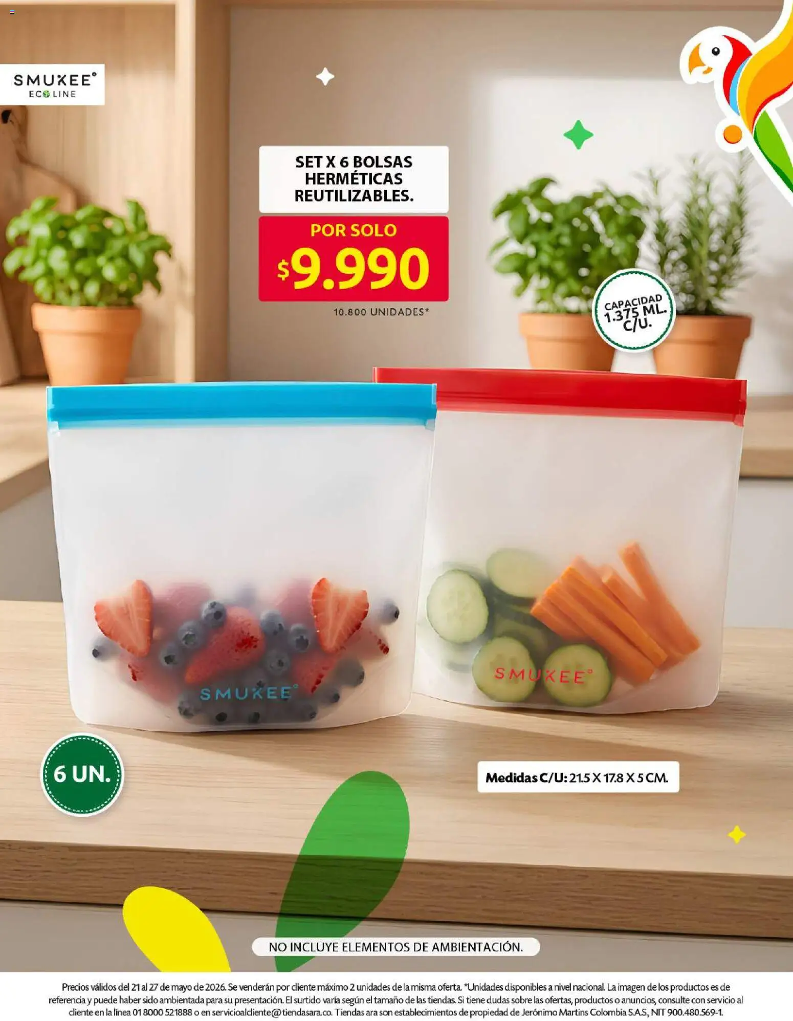 Ara revista - valida desde el 21.05.2026 | Página: 14 | Productos: Sobre