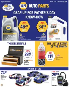 Preview of NAPA Auto Parts weekly flyer from shop NAPA Auto Parts valid from 01.06.2026