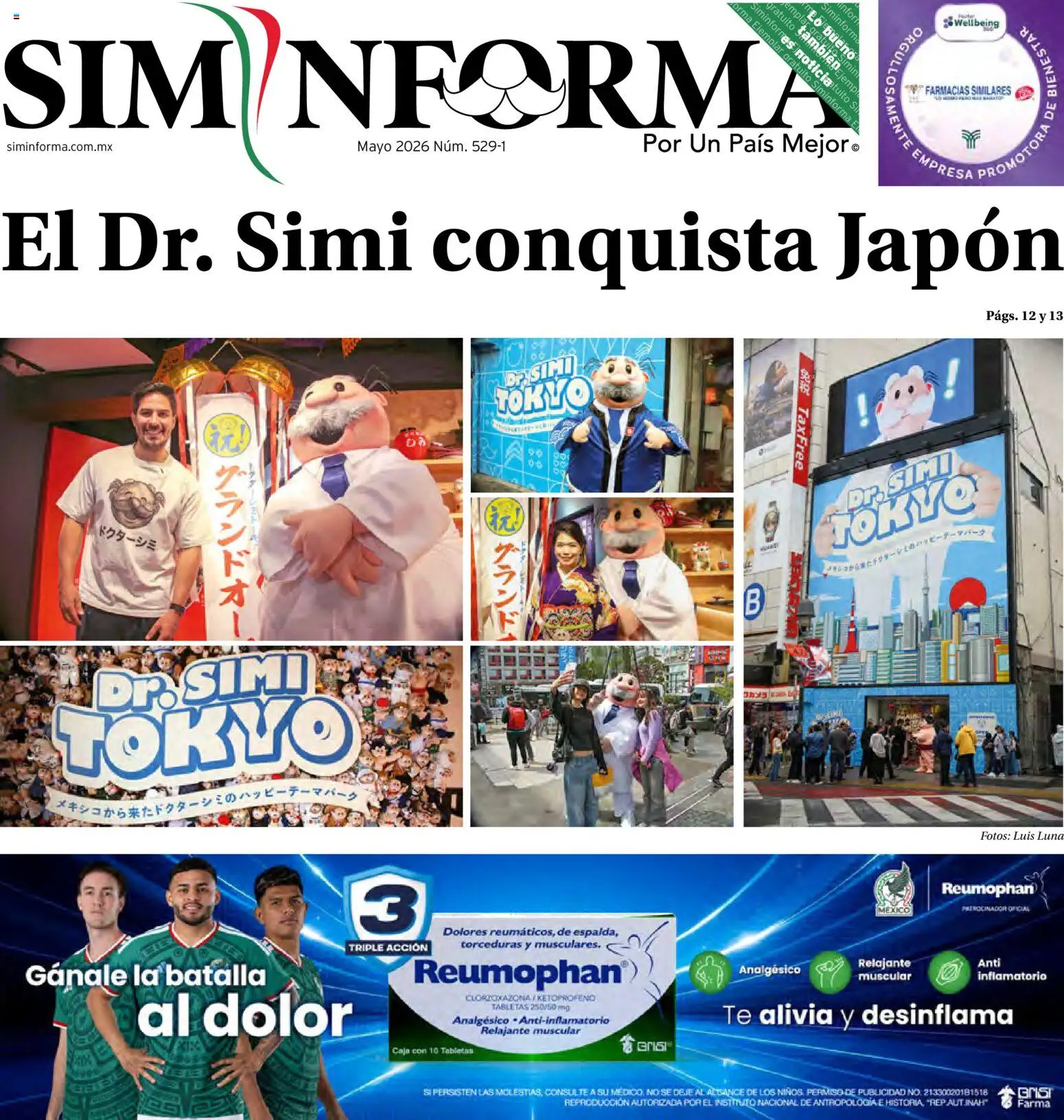 Nuevas ofertas de Farmacias Similares válidas en toda la República Mexicana desde el 01.05.2026. ¡Encuentra las mejores ofertas en Farmacias Similares catálogo! | Página: 1 | Productos: Analgésico, Antiinflamatorio, Té, Caja