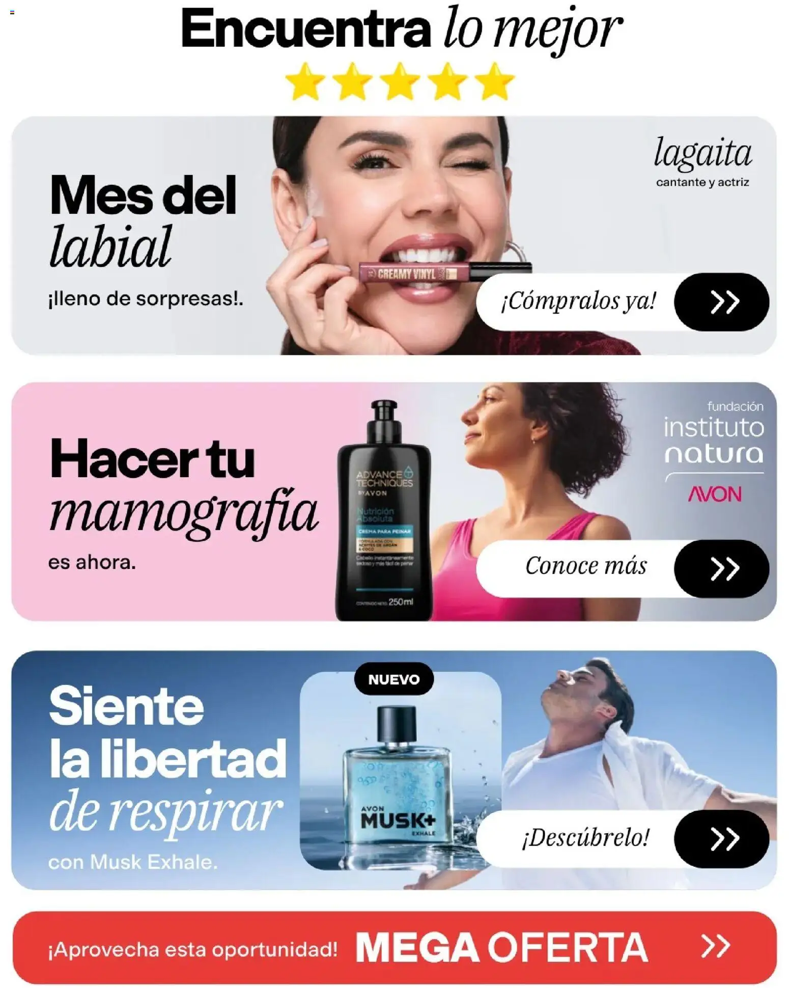 Avon revista - valida desde el 15/07/2026 | Página: 3 | Productos: Crema