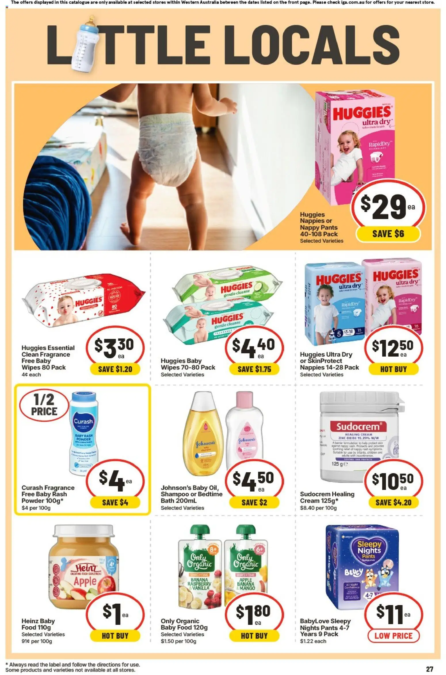 IGA catalogue - valid from 20.05.2026 | Page: 30 | Products: Powder, Cream, Raspberry, Zinc