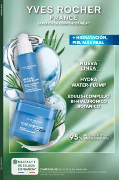 Vista previa de Yves Rocher campaña 8 2026, nuevo folleto de la tienda, válido en México a partir del 02.06.2026