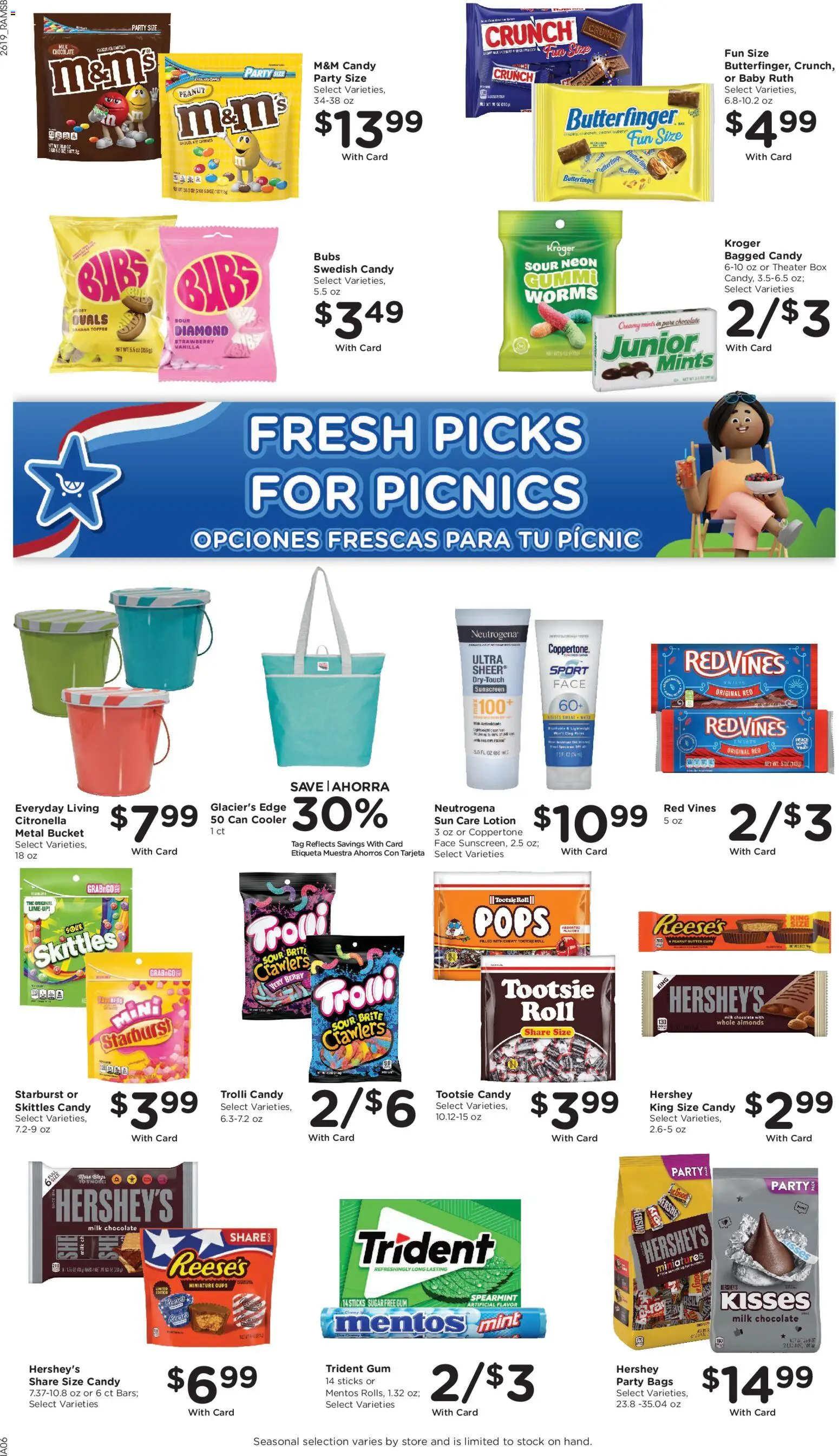 Ralphs Weekly Ad - valid from 10.06.2026 | Page: 14 | Products: Milk, Butter, Sunscreen, Sugar