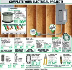 Preview of Menards weekly ads valid from 07/09/2026 | Page: 13 | Products: Box, Screw, Fish, Switch