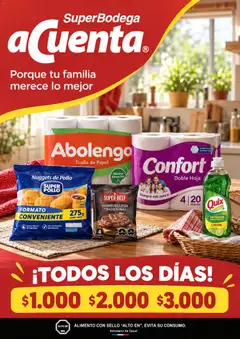 Super Bodega aCuenta Ofertas válido desde el 14.10.2026