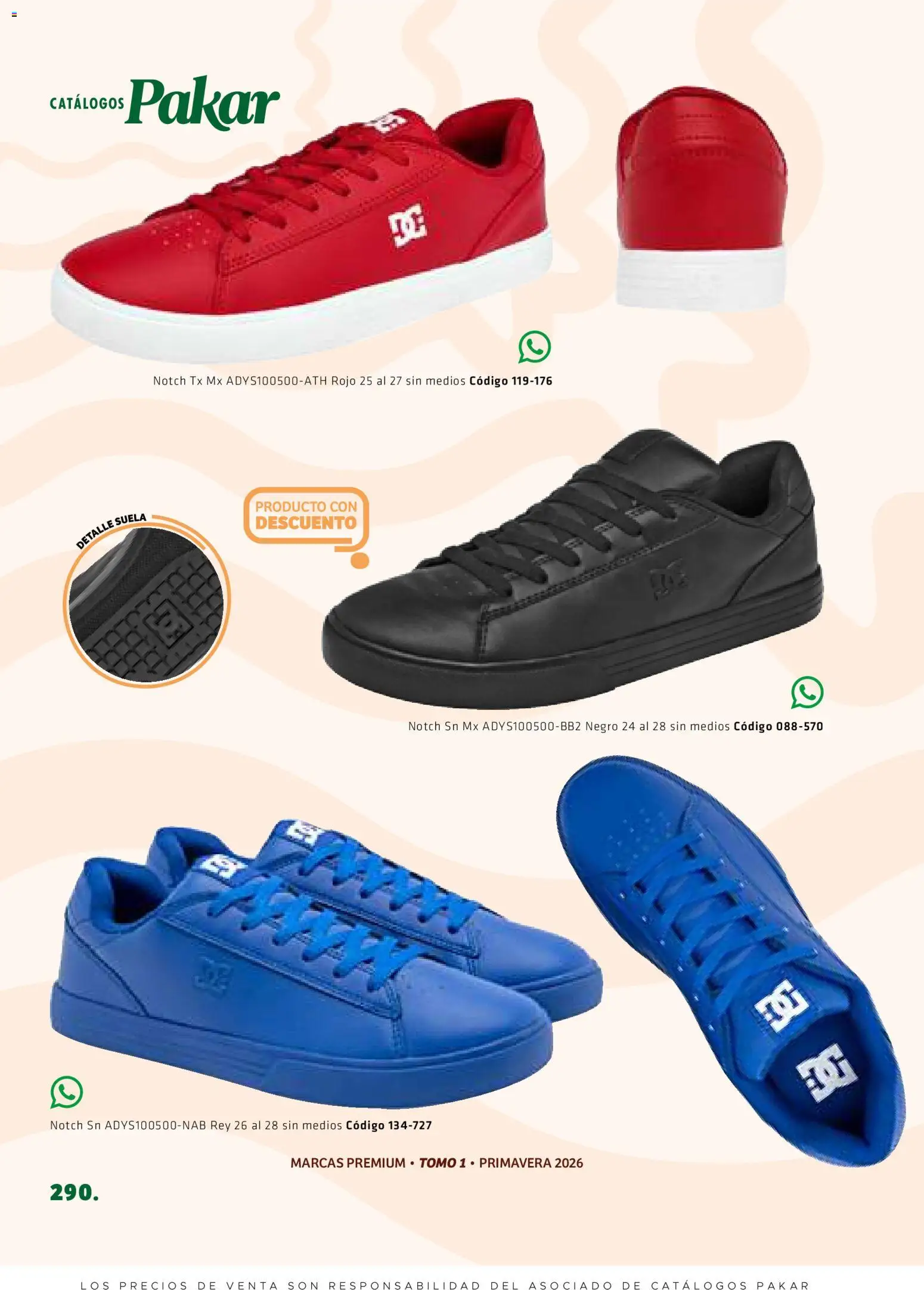 Nuevas ofertas de SC Pakar válidas en toda la República Mexicana desde el 27/02/2026. ¡Encuentra las mejores ofertas en SC Pakar catálogo Premium Men Tomo 1! | Página: 290