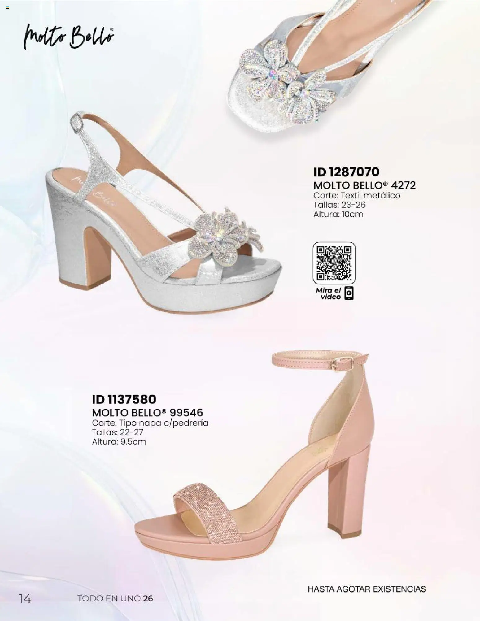 Nuevas ofertas de Price Shoes válidas en toda la República Mexicana desde el 06.05.2026. ¡Encuentra las mejores ofertas en Price Shoes catálogo Todo en uno! | Página: 14 | Productos: Video