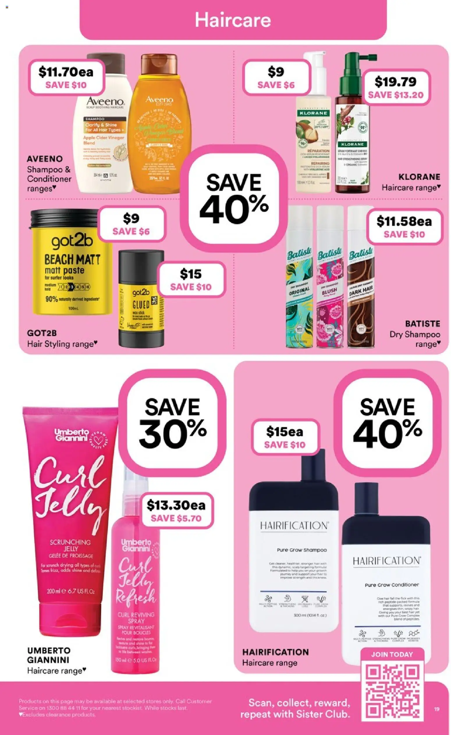 Priceline Pharmacy catalogue - valid from 07.05.2026 | Page: 19 | Products: Blush, Shampoo, Conditioner