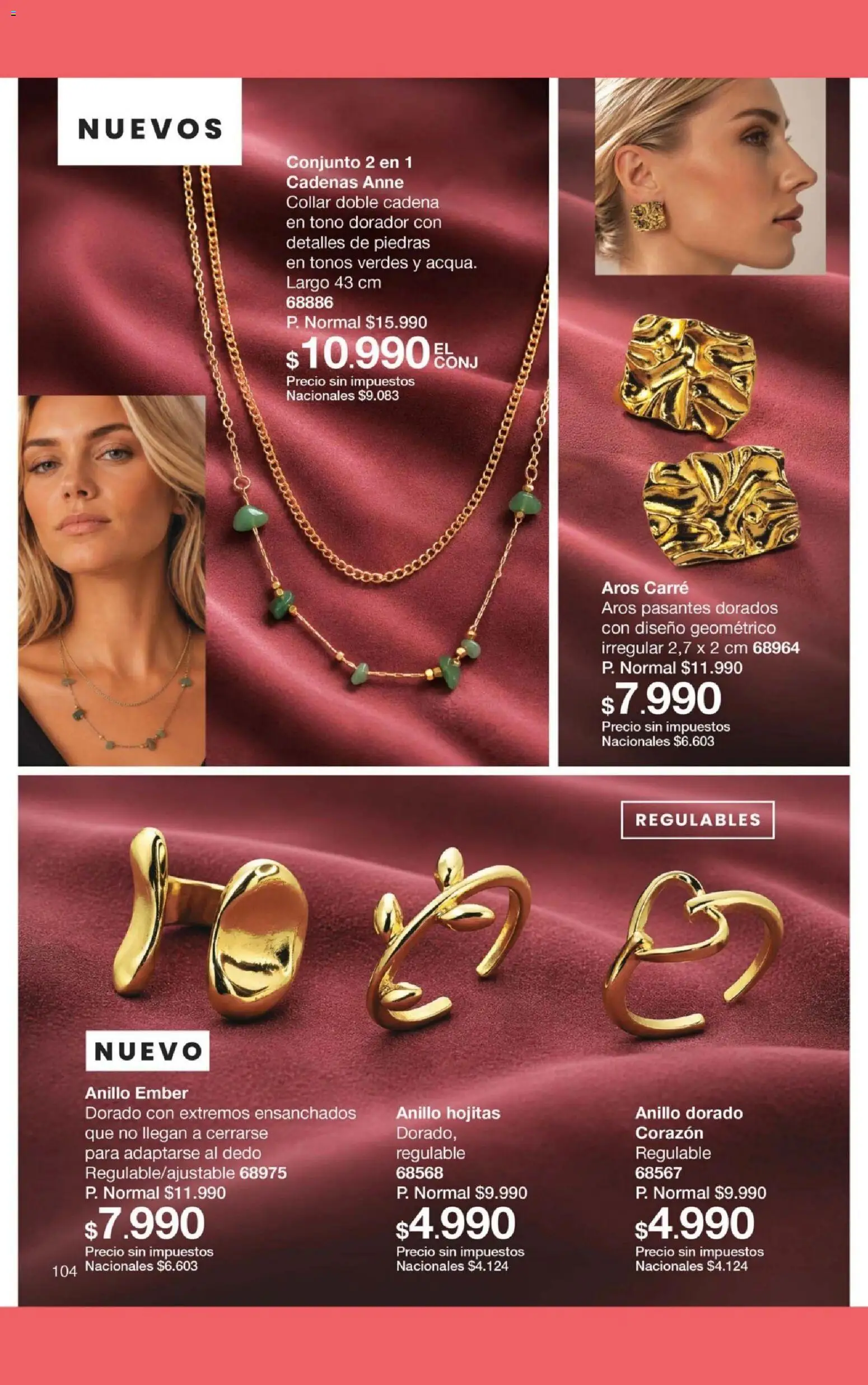 Gigot - CAMPAÑA 13 │ válido desde el 23/08/2026 | Página: 110 | Productos: Conjunto, Collar, Aros, Anillo