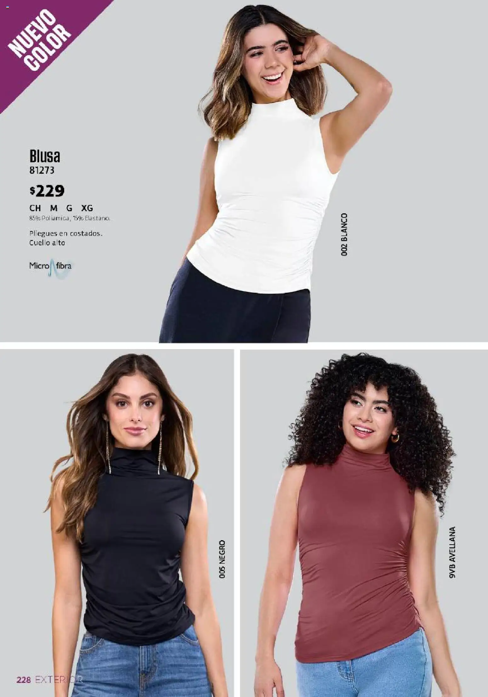 Nuevas ofertas de Ilusión válidas en toda la República Mexicana desde el 01/08/2026. ¡Encuentra las mejores ofertas en Ilusión catálogo Otoño! | Página: 230 | Productos: Blusa