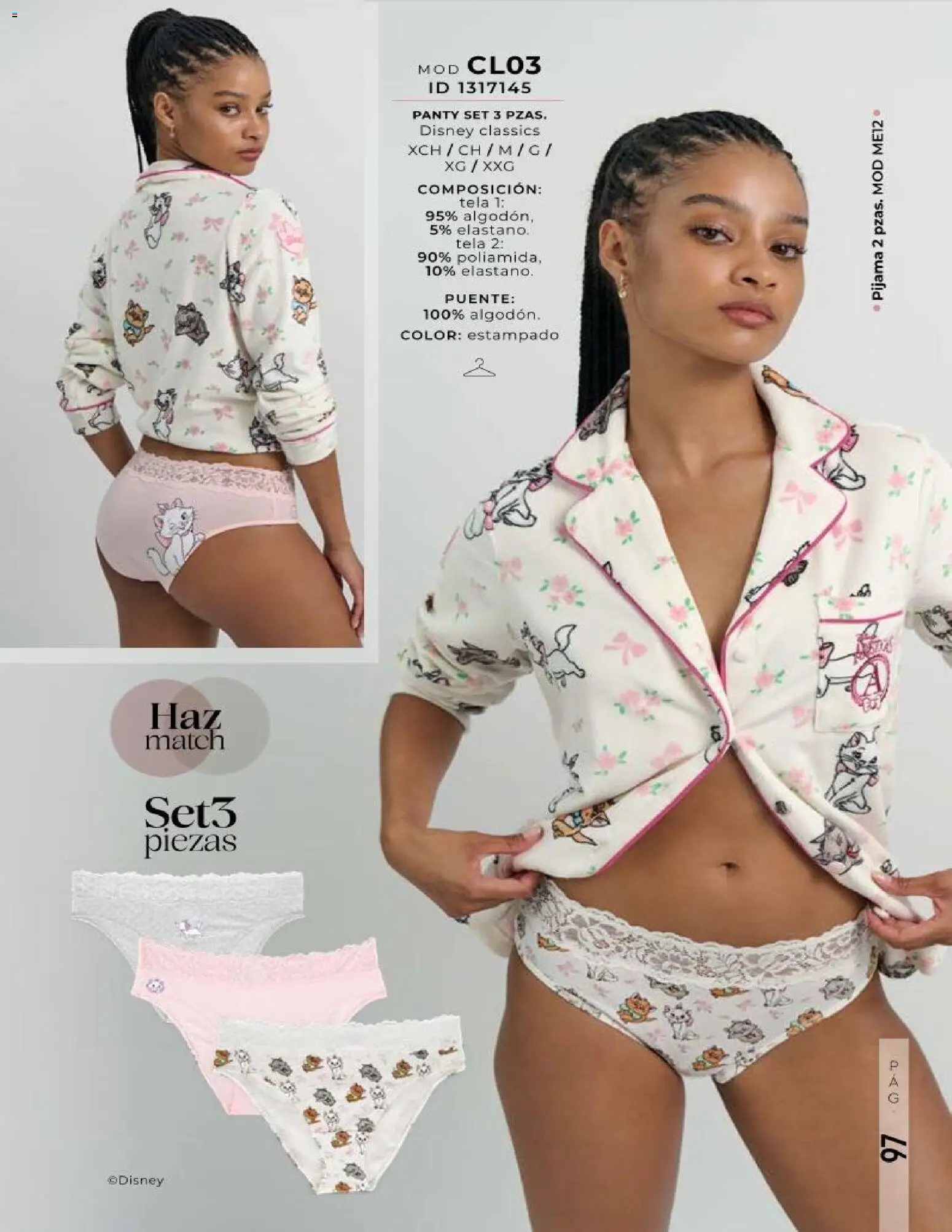 Nuevas ofertas de Price Shoes válidas en toda la República Mexicana desde el 06/08/2026. ¡Encuentra las mejores ofertas en Price Shoes catálogo Love to Lounge! | Página: 97 | Productos: Pijama