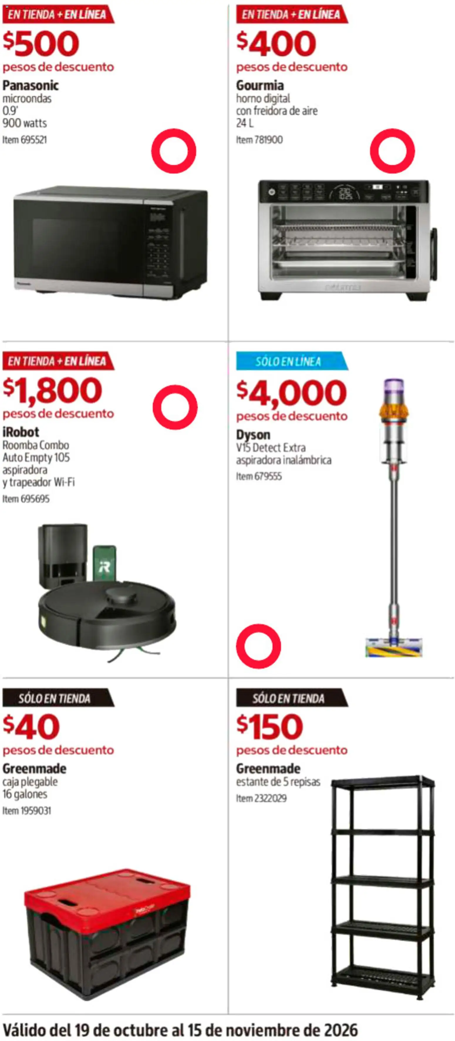 Nuevas ofertas de Costco válidas en toda la República Mexicana desde el 19/10/2026. ¡Encuentra las mejores ofertas en Costco catálogo! | Página: 16