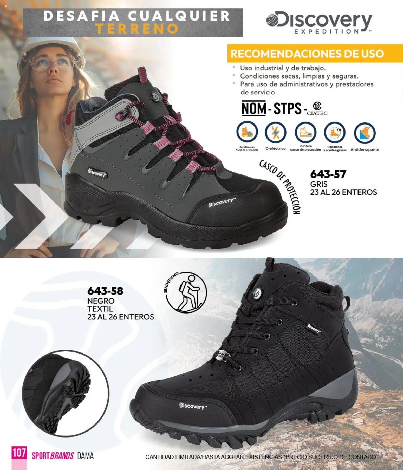 Nuevas ofertas de Cklass válidas en toda la República Mexicana desde el 05.03.2026. ¡Encuentra las mejores ofertas en Cklass catálogo Verano Sportbrands Dama! | Página: 108