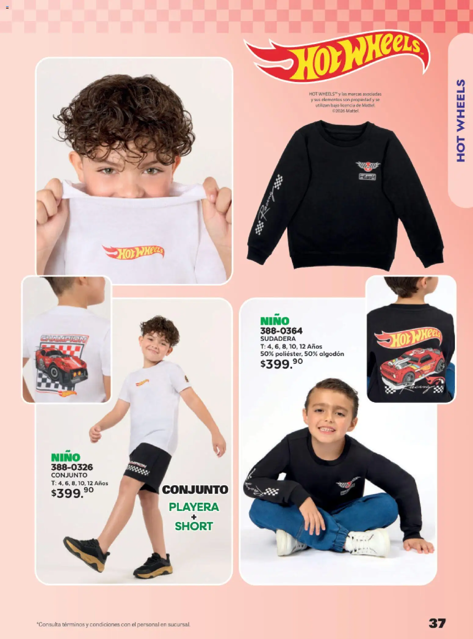Nuevas ofertas de Andrea válidas en toda la República Mexicana desde el 24.05.2026. ¡Encuentra las mejores ofertas en Andrea catálogo Lo más divertindo en ropa! | Página: 37 | Productos: Algodón, Sudadera, Conjunto, Short