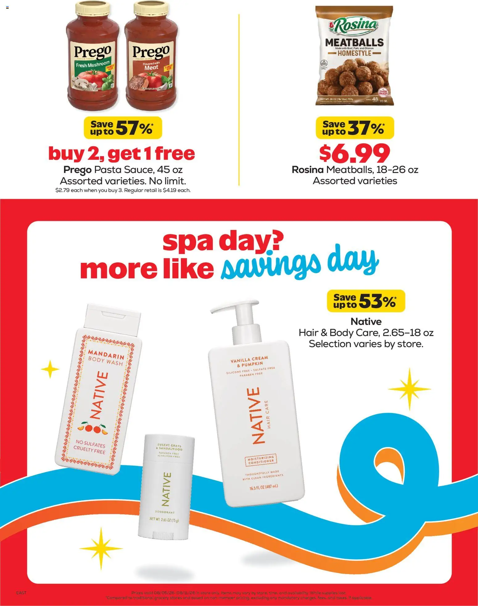 Grocery Outlet Weekly Ad - valid from 08/05/2026 | Page: 2 | Products: Deodorant, Cream, Oven, Vanilla