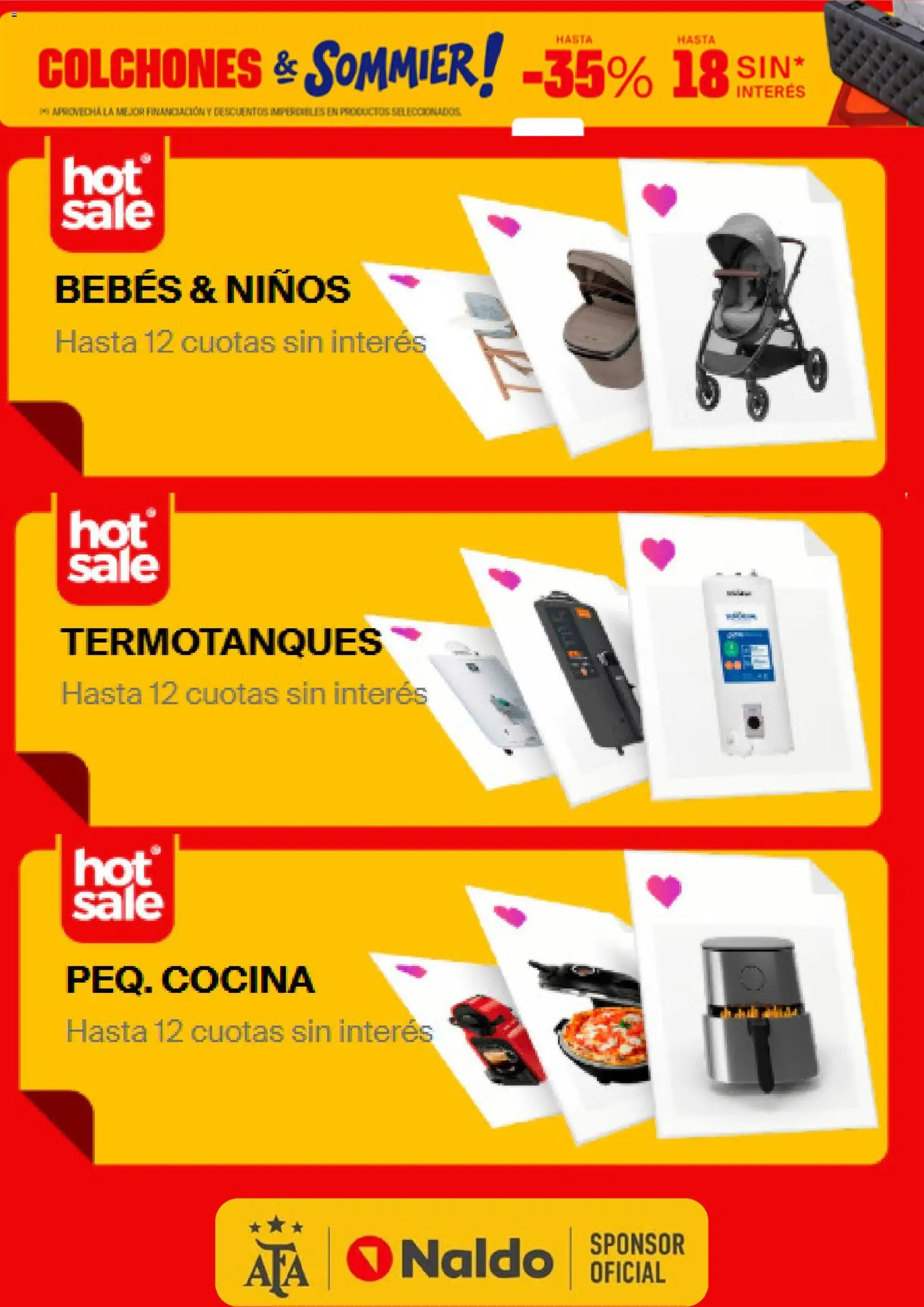 Naldo - Hot Sale │ válido desde el 11.05.2026 | Página: 3 | Productos: Cocina