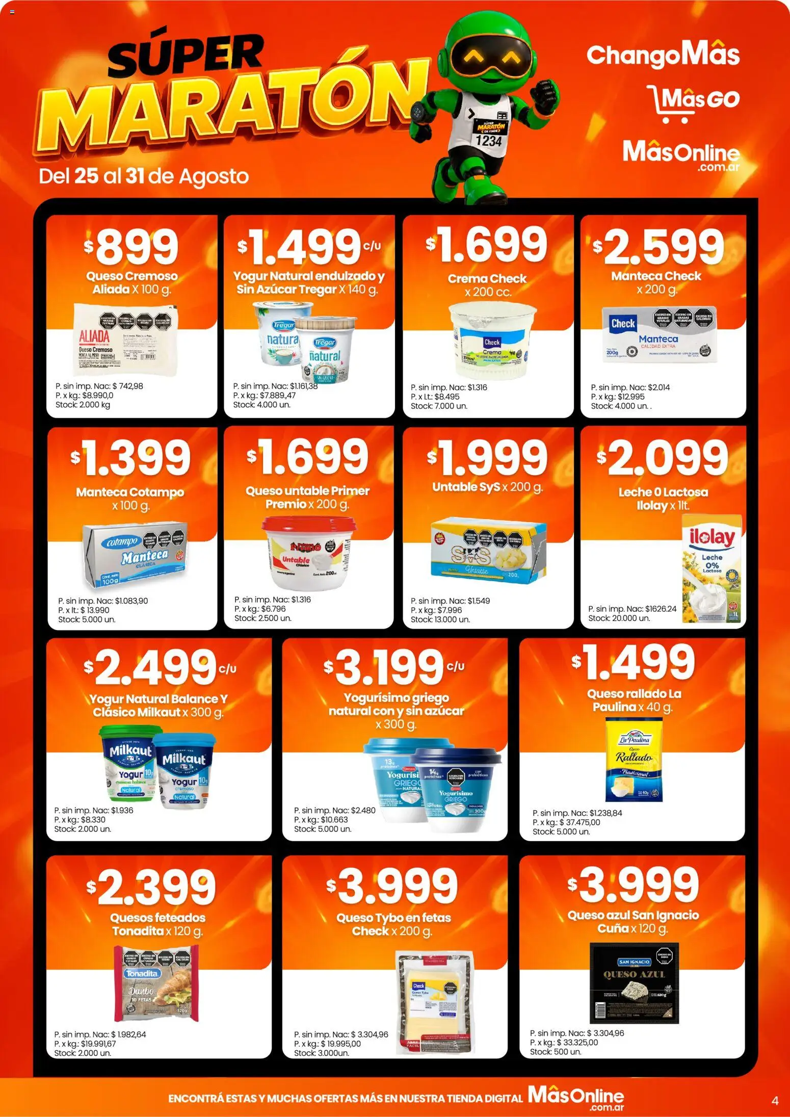 Changomas ofertas │ válido desde el 25/08/2026 | Página: 4
