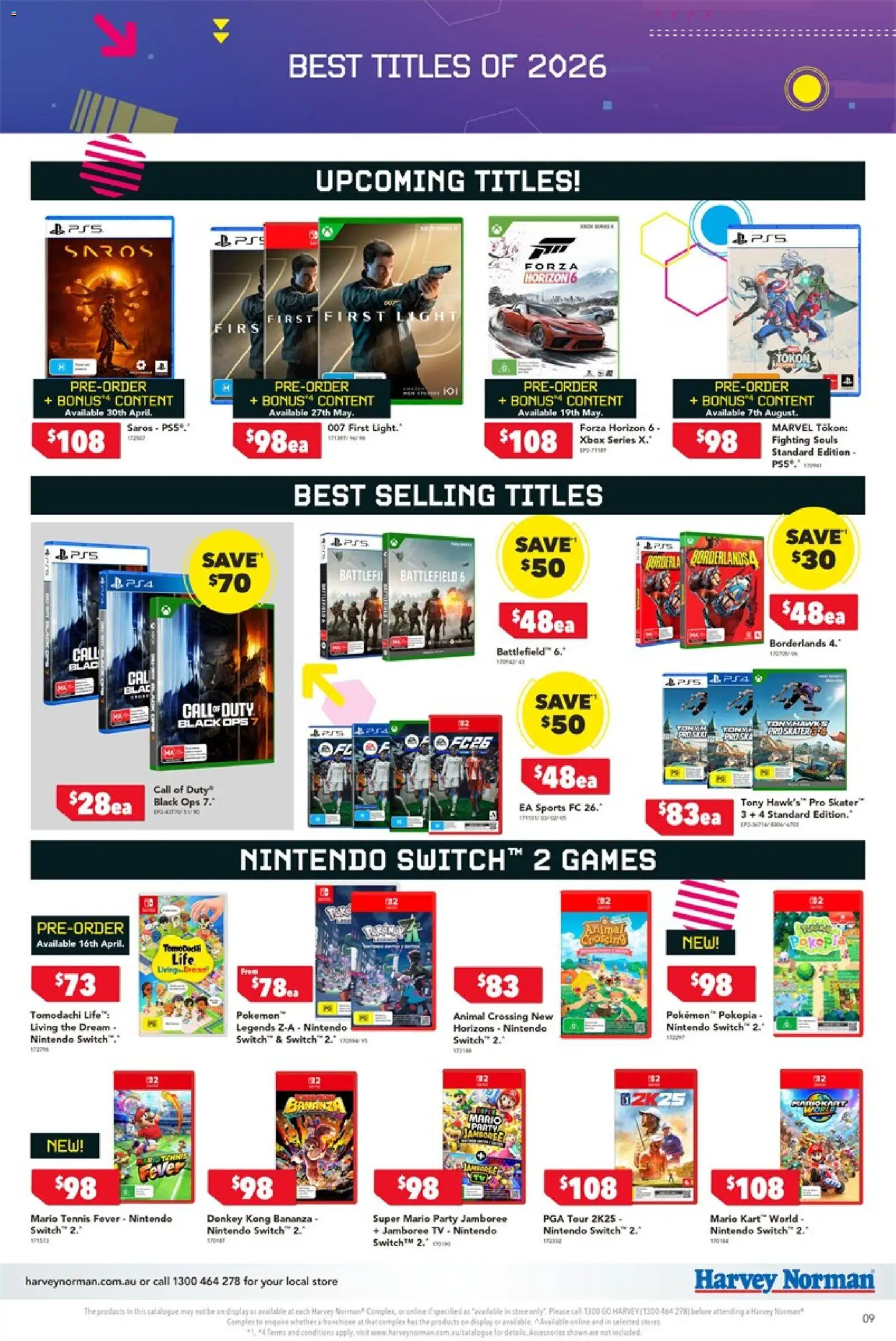 Harvey Norman catalogue - valid from 09/04/2026 | Page: 9 | Products: Tv, Xbox