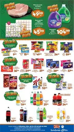 Vista previa de Cereal Extra Kellogg's arándanos 490 g o chocolate con almendras 490 g, Cereal Extra Kellogg's arándanos 490 g o chocolate con almendras 490 g, nuevo folleto de la tienda, válido en México a partir del 12.06.2026 | Página: 2