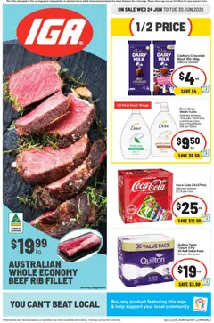 Preview of IGA catalogue QLD - valid from 24/06/2026